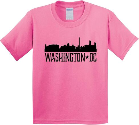 تي شيرت شبابي من Inktastic Washington DC Skyline Cities in Saudi Arabia