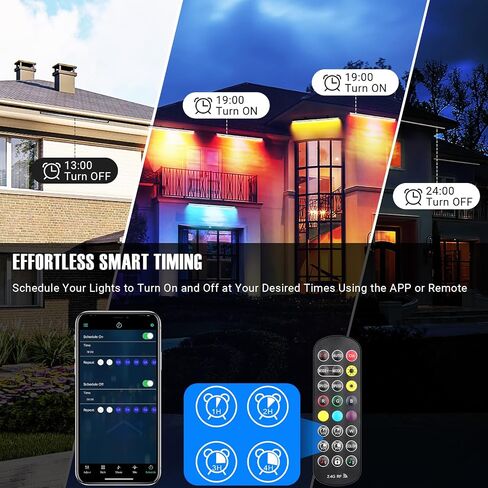 شريط إضاءة LED لغسل المسرح - 148 وات لغسالة الحائط DJ Light RGBCW IP66 مقاوم للماء ومتغير اللون وصوت ساطع نشط عن طريق التحكم عن بعد والتحكم في التطبيق للأحداث الخارجية والحفلات الداخلية وحفلات الزفاف والكنيسة in Saudi Arabia