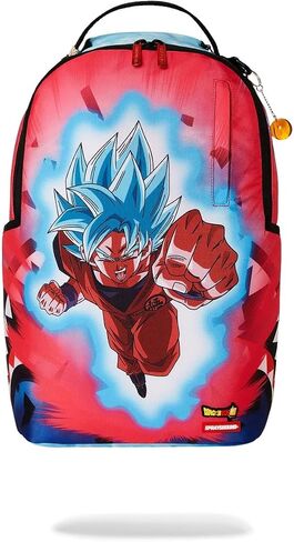Sprayground Super Power Backpack, 18x6x11.5 inches, 900D Polyester Fabric, Multiple Compartments, Laptop Sleeve in Saudi Arabia