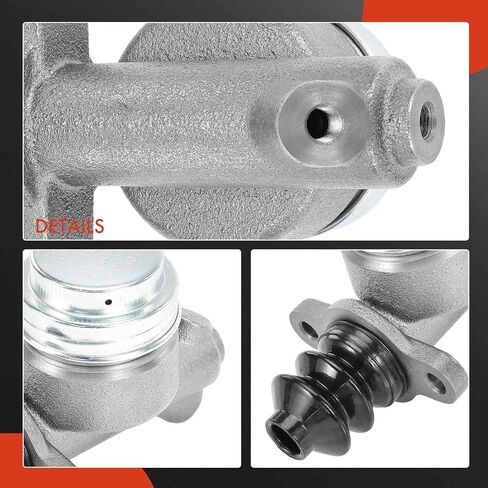 A-Premium Brake Master Cylinder with Reservoir and Cap Compatible with International Harvester and Lincoln Vehicles - Scout 1961-1966, Continental 1961-1964 - Replace# 871322R91, C1VY-2140-B in Saudi Arabia