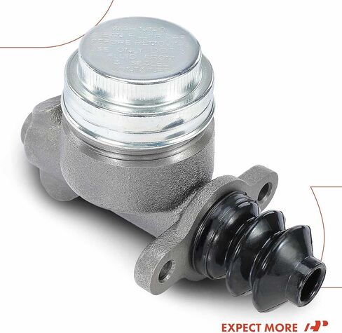A-Premium Brake Master Cylinder with Reservoir and Cap Compatible with International Harvester and Lincoln Vehicles - Scout 1961-1966, Continental 1961-1964 - Replace# 871322R91, C1VY-2140-B in Saudi Arabia