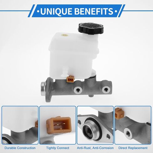 1 Pcs Brake Master Cylinder for Hyundai Sonata 2006-2010 No.585103K200 Engine Compartment Hydraulic Master Cylinder with Reservoir in Saudi Arabia