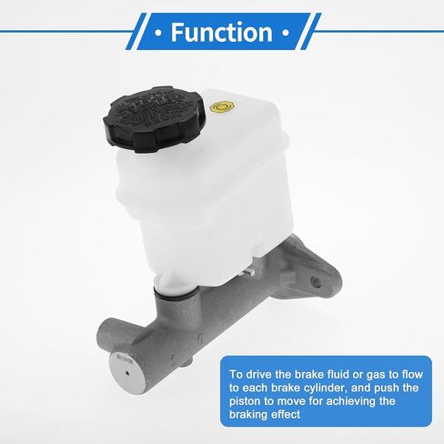 1 Pcs Brake Master Cylinder for Hyundai Sonata 2006-2010 No.585103K200 Engine Compartment Hydraulic Master Cylinder with Reservoir in Saudi Arabia