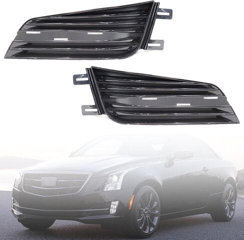 مجموعة شبكة المصد الأمامي LOSTAR مناسبة لسائق كاديلاك ATS وجانب الركاب 2015-2019 GM1039244، GM1038244 (زوج) in Saudi Arabia