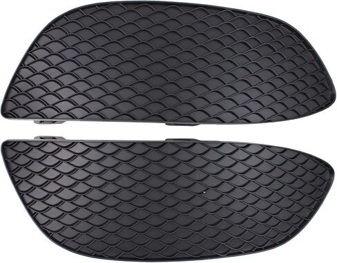 2Pcs Front Driver and Passenger Side Fog Light Cover Grille for Mercedes-Benz C300 2015-2018 2.0L in Saudi Arabia