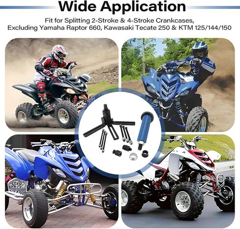 Crankcase Splitter Separator & Crank Puller Installation Tool Compatible with Motorcycle Dirt Bike for Disassembling Vertically Split 2 or 4-stroke Crankcase in Saudi Arabia