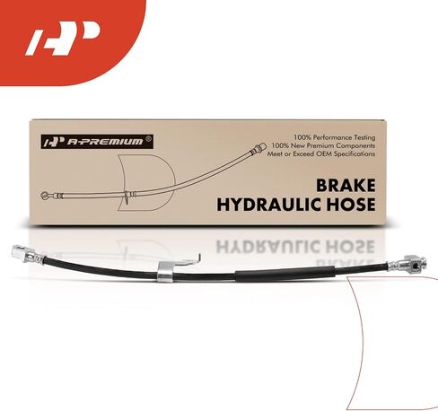 A-Premium Rear Passenger Brake Hydraulic Hose Compatible with Select Ford Models - For Mustang 2015 2016 2017 2018 2019 2020 2021 -Replace# FR3Z2282C in Saudi Arabia