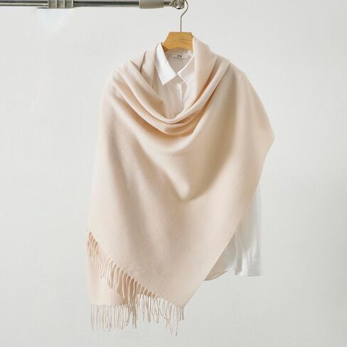 CHUNG Women Scarf Pashmina Wrap Shawl Fashion Gift Bride Wedding Bridesmaid Solid Cashmere Feel Soft Winter Warm Long in Saudi Arabia