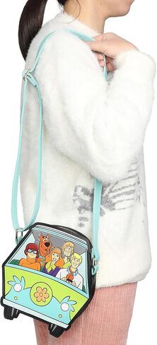 Scooby Doo Mystery Machine 8" Women's Novelty Crossbody Bag in Saudi Arabia