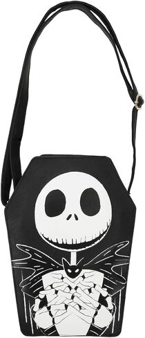 Nightmare Before Christmas Jack Skellington Coffin 11" Crossbody Bag in Saudi Arabia
