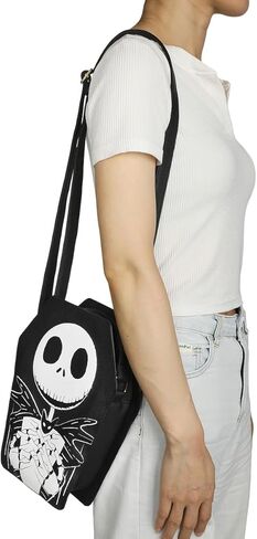 Nightmare Before Christmas Jack Skellington Coffin 11" Crossbody Bag in Saudi Arabia