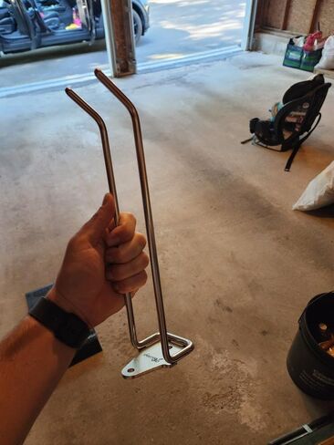 خطافات جراج 304 من الفولاذ المقاوم للصدأ من JBscoop، منظم عالي التحمل ورف تعليق على الحائط للأدوات والمعدات والمزيد، مقاوم للصدأ ومتين in Kuwait