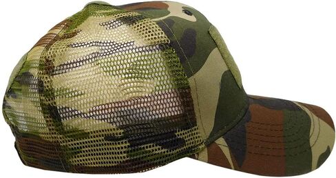 Trade Winds Woodland Camouflage Camo Operator Operators Tactical Patch Mesh Trucker Adjustable Embroidered Baseball Cap Hat in Saudi Arabia