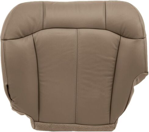 Priprilod Leather Med Tan 522 أو 52i غطاء مقعد بديل للسائق من الجانب السفلي متوافق مع Chevy Silverado Sierra Avalanche 1999 2000 2001 2002 in Saudi Arabia