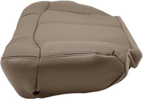 Priprilod Leather Med Tan 522 أو 52i غطاء مقعد بديل للسائق من الجانب السفلي متوافق مع Chevy Silverado Sierra Avalanche 1999 2000 2001 2002 in Saudi Arabia