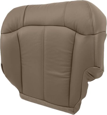 Priprilod Leather Med Tan 522 أو 52i غطاء مقعد بديل للسائق من الجانب السفلي متوافق مع Chevy Silverado Sierra Avalanche 1999 2000 2001 2002 in Saudi Arabia