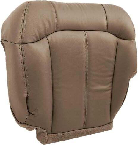 Priprilod Leather Med Tan 522 أو 52i غطاء مقعد بديل للسائق من الجانب السفلي متوافق مع Chevy Silverado Sierra Avalanche 1999 2000 2001 2002 in Saudi Arabia