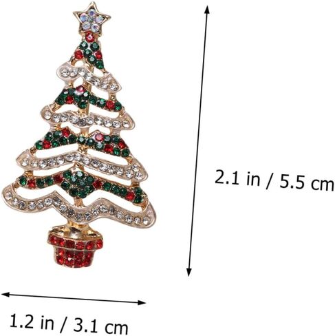 1Set Christmas Brooch Alloy with Bell Snowman Design Holiday Parties Themed Events and Costume Accessories in Saudi Arabia