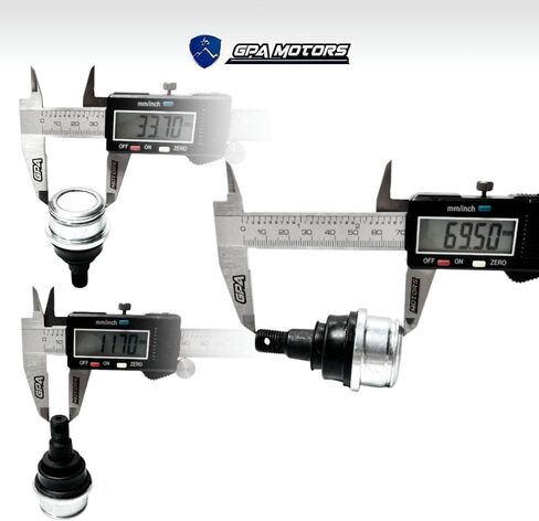 وصلات كروية تناسب Honda Rancher Foreman Rubicon Rincon Pioneer 350 420 450 500 680 700 (1998-2022) 4 عبوات in Saudi Arabia