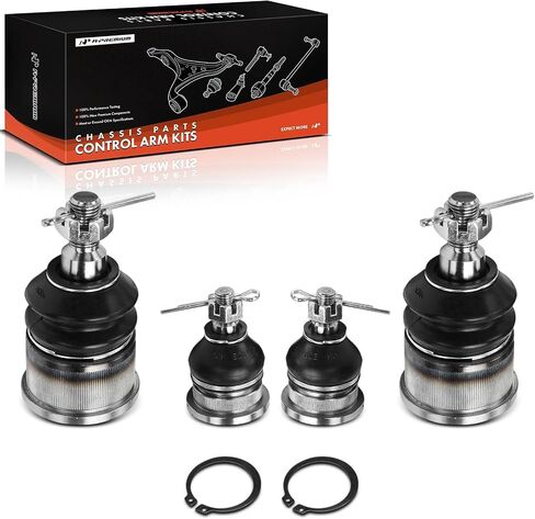 A-Premium Set of 4, Front Upper & Lower Ball Joints Kit, Compatible with Honda Accord 2008-2012, Accord Crosstour 2010-2011 & Acura TSX 2009-2014 in Saudi Arabia