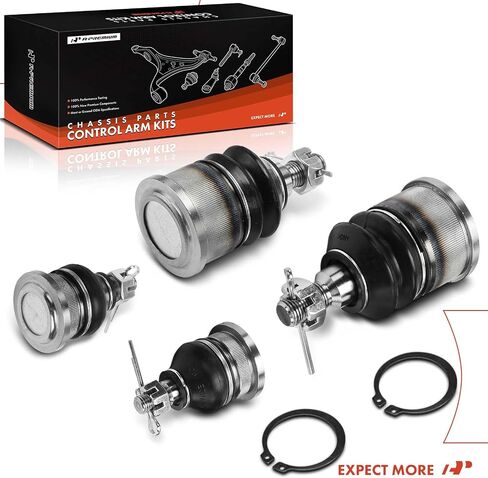 A-Premium Set of 4, Front Upper & Lower Ball Joints Kit, Compatible with Honda Accord 2008-2012, Accord Crosstour 2010-2011 & Acura TSX 2009-2014 in Saudi Arabia