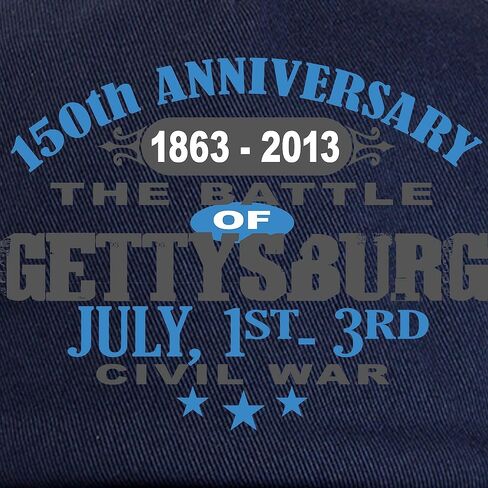 قبعة بيسبول CafePress 150 Gettysburg Civil War قابلة للتعديل in Saudi Arabia