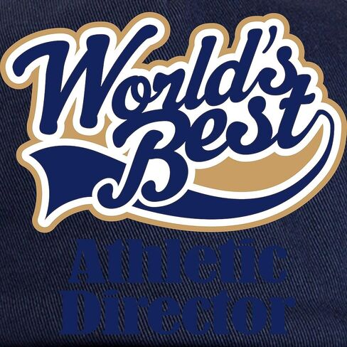 قبعة المدير الرياضي CafePress (الأفضل في العالم) قبعة بيسبول قابلة للتعديل in Saudi Arabia