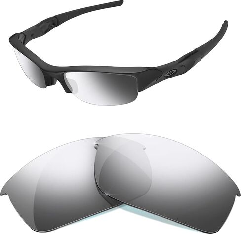 عدسات النظارات الشمسية البديلة لنظارات Oakley Flak Jacket الشمسية المستقطبة - خيارات متعددة in Saudi Arabia