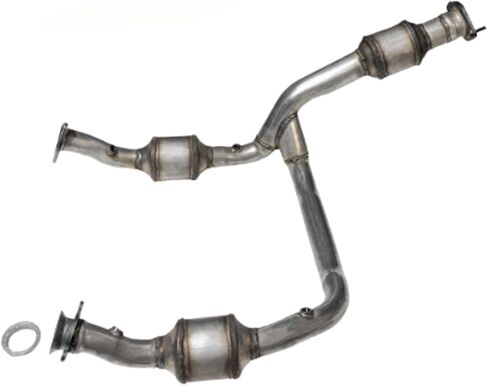 Engine Y Pipe Catalytic Converters Replacement Parts For 2018 2019 2020 2021 2022 GM Express Van 3500 4.3L 6.6L in Saudi Arabia