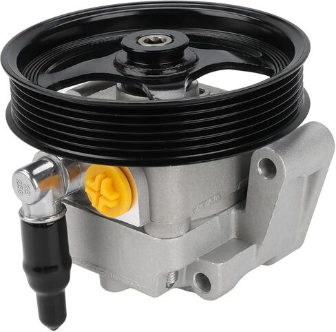 Power Steering Pump with Pulley Compatible with Ford Thunderbird Lincoln LS 3.9L V8 2003 2004 2005, Replacement for 21-5353, 6W4Z3A696B in Saudi Arabia