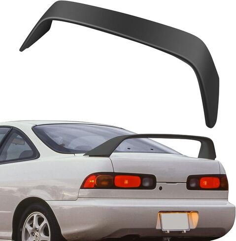 FINDAUTO ABS Car Spoiler Wing Body Kit Type-R Style Fit for 1994-2001 for Acura Integra Hatchback Matte Black Trunk Lip Spoiler in Saudi Arabia