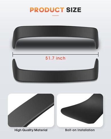 FINDAUTO ABS Car Spoiler Wing Body Kit Type-R Style Fit for 1994-2001 for Acura Integra Hatchback Matte Black Trunk Lip Spoiler in Saudi Arabia