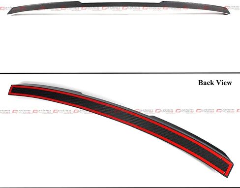 Real Carbon Fiber M Style Rear Window Roof Spoiler Wing Compatible for 2014-2020 Lexus IS200t IS250 IS300 IS350 in Saudi Arabia