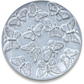 Ceramic Jewelry Dish, Decorative Tray for Rings Earrings Necklaces Bracelet Watch Keys, 4.50" Trinket Tray as Gifts for Women (White Shell) in Saudi Arabia