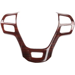 Carbon Fiber Look Interior Steering Wheel Button Panel Cover Trim for Ford Explorer 2016-2019 ABS Plastic Steering Wheel Trim in Saudi Arabia
