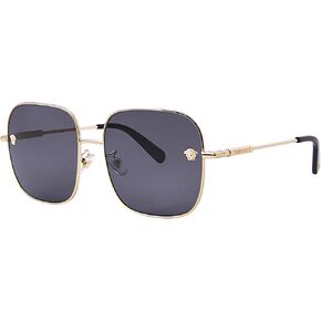 Versace Sunglasses VE 2246 D 100287 Gold Dark Grey in Saudi Arabia