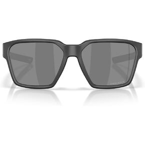 Oakley Men's OO9497 Briza Square Sunglasses, Steel/Prizm Black Iridium, 58 mm in Saudi Arabia