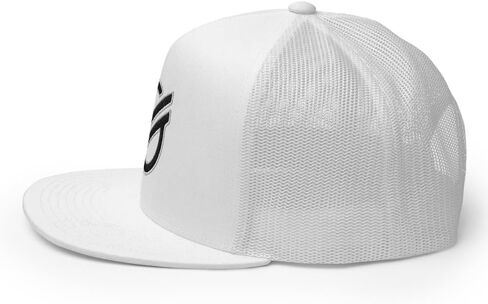 NX1 XML Stellar Crypto Logo Embroidered Flat Bill Trucker Hat High Crown Adjustable Stellar Lumens Cap in Saudi Arabia