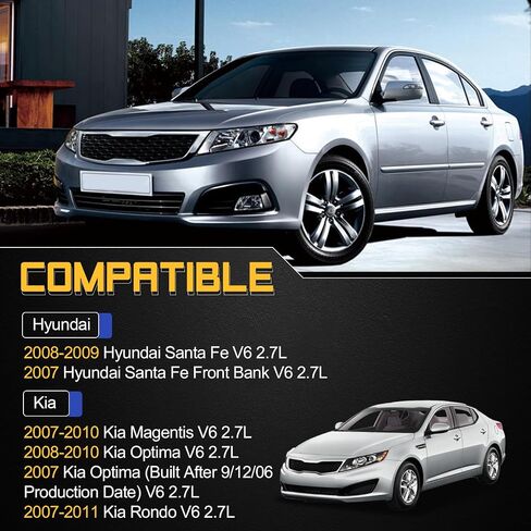 حزم ملف الإشعال UF558 لـ 2007-2010 Hyundai Santa Fe/Kia Optima Rondo Magentis 2.7 V6 يستبدل #273013E400 C1567 GN10441 GN10569 6 قطعة in Saudi Arabia