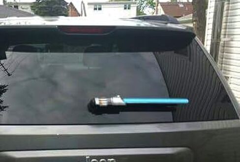 Saber Universal BLUE WiperTags Rear Wiper Cover in Saudi Arabia
