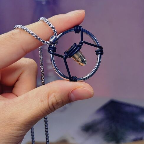 Cyber V Bullet Necklace Punk Merch Cosplay Costume Accessory in Saudi Arabia