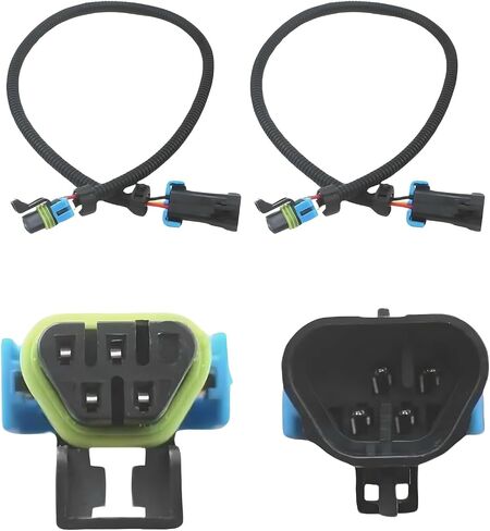 Oxygen O2 Sensor Header Extension Harness 4-pin 24 inches Long Compatible with LS2 LS3 LS7 2005-2013 C6 Corvette 2010-2013 Camaro Front Sensor 2 Pack in Saudi Arabia