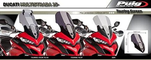 Puig Clear Touring Windscreen 7623W in Saudi Arabia
