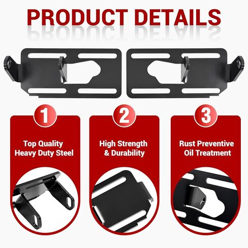 ECOTRIC LS Conversion Engine Mounts Compatible with 1973-1998 Square Body Chevy GMC Truck Adjustable Swap Motor Conversion Bracket for C10 C/K 1500 in Saudi Arabia