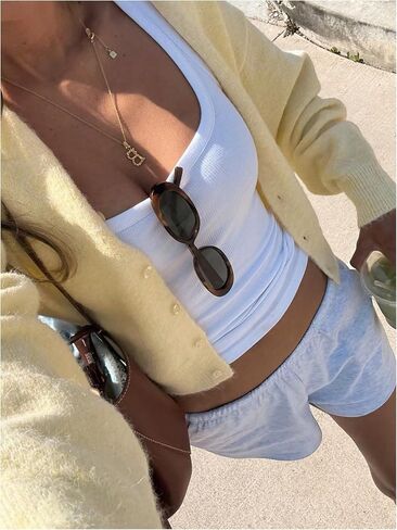 SHENHE Women's Button Front Long Sleeve Cardigans Causal Drop Shoulder Solid Knitted Sweaters in Saudi Arabia