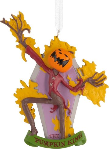 Hallmark Disney Tim Burton's The Nightmare Before Christmas The Pumpkin King Christmas Ornament, Gifts for Disney Fans in Saudi Arabia