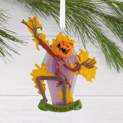 Hallmark Disney Tim Burton's The Nightmare Before Christmas The Pumpkin King Christmas Ornament, Gifts for Disney Fans in Saudi Arabia