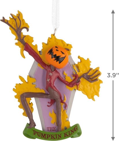 Hallmark Disney Tim Burton's The Nightmare Before Christmas The Pumpkin King Christmas Ornament, Gifts for Disney Fans in Saudi Arabia