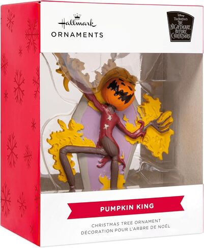 Hallmark Disney Tim Burton's The Nightmare Before Christmas The Pumpkin King Christmas Ornament, Gifts for Disney Fans in Saudi Arabia