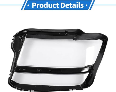 Headlight Lens Cover Headlight Headlamp Lense Clear Lens Cover for VW Atlas 2018-2020 Clear,Black PC 1 Pcs Front Right Car in Saudi Arabia